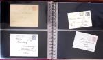 1743-1955, Intéressante collection de lettres en 15