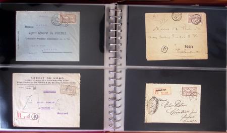 1743-1955, Intéressante collection de lettres en 15