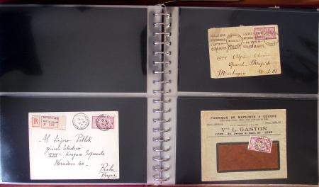 1743-1955, Intéressante collection de lettres en 15