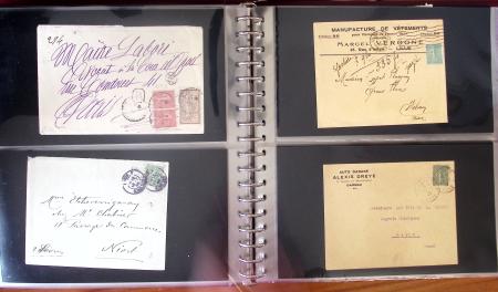 1743-1955, Intéressante collection de lettres en 15