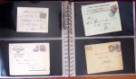 1743-1955, Intéressante collection de lettres en 15