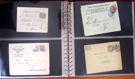 1743-1955, Intéressante collection de lettres en 15