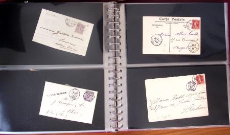 1743-1955, Intéressante collection de lettres en 15