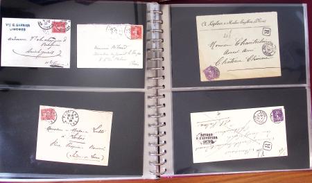 1743-1955, Intéressante collection de lettres en 15