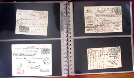 1743-1955, Intéressante collection de lettres en 15