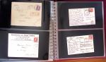 1743-1955, Intéressante collection de lettres en 15