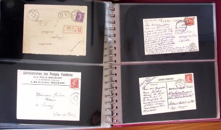 1743-1955, Intéressante collection de lettres en 15