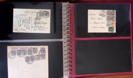 1743-1955, Intéressante collection de lettres en 15