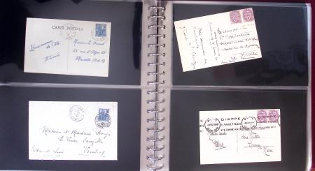 1743-1955, Intéressante collection de lettres en 15