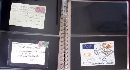 1743-1955, Intéressante collection de lettres en 15