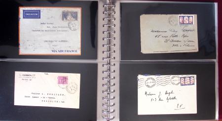 1743-1955, Intéressante collection de lettres en 15