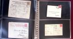 1743-1955, Intéressante collection de lettres en 15