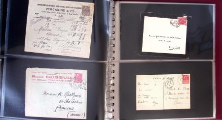 1743-1955, Intéressante collection de lettres en 15
