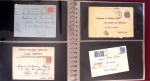 1743-1955, Intéressante collection de lettres en 15
