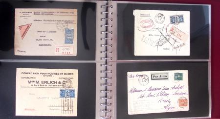 1743-1955, Intéressante collection de lettres en 15