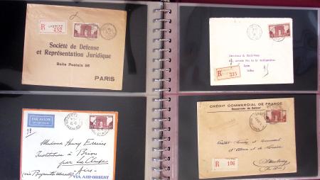 1743-1955, Intéressante collection de lettres en 15