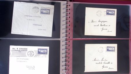 1743-1955, Intéressante collection de lettres en 15