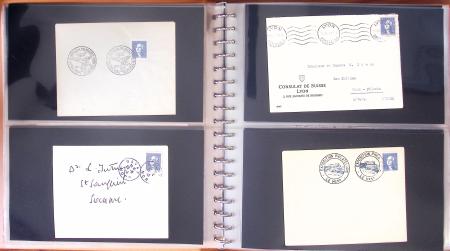 1743-1955, Intéressante collection de lettres en 15