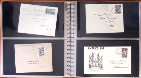1743-1955, Intéressante collection de lettres en 15