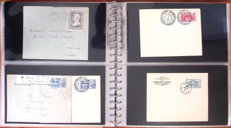 1743-1955, Intéressante collection de lettres en 15