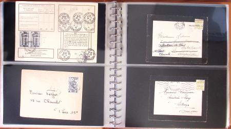 1743-1955, Intéressante collection de lettres en 15