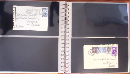 1743-1955, Intéressante collection de lettres en 15