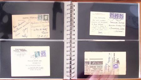 1743-1955, Intéressante collection de lettres en 15