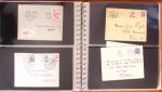 1743-1955, Intéressante collection de lettres en 15
