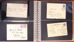 1743-1955, Intéressante collection de lettres en 15