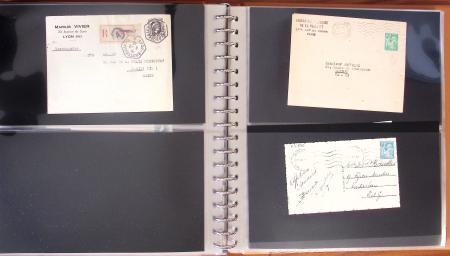 1743-1955, Intéressante collection de lettres en 15