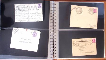 1743-1955, Intéressante collection de lettres en 15