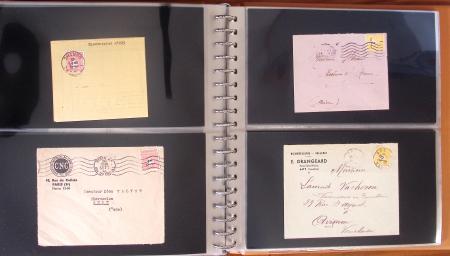 1743-1955, Intéressante collection de lettres en 15