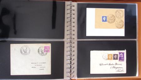 1743-1955, Intéressante collection de lettres en 15
