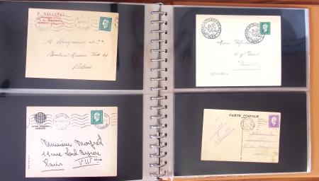 1743-1955, Intéressante collection de lettres en 15