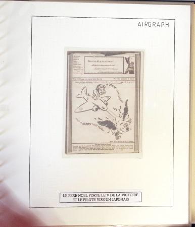 1942-1945, Belle collection de V-Mails et d'Airgraphs