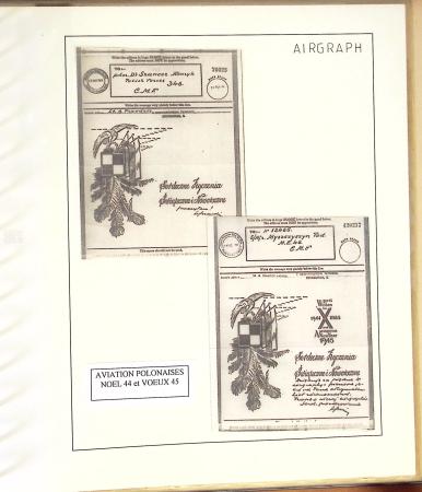 1942-1945, Belle collection de V-Mails et d'Airgraphs