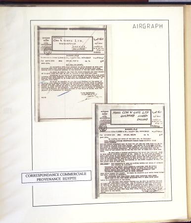 1942-1945, Belle collection de V-Mails et d'Airgraphs