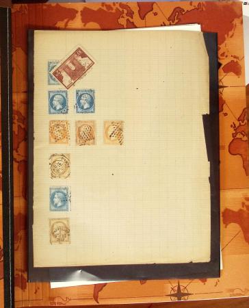 1849- 1960, Collection de France dans un classeur