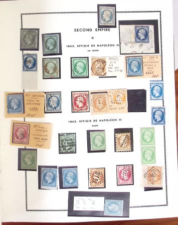 1849- 1960, Collection de France dans un classeur