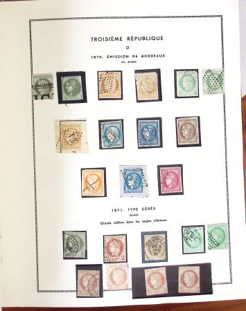 1849- 1960, Collection de France dans un classeur