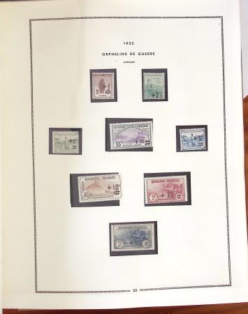 1849- 1960, Collection de France dans un classeur