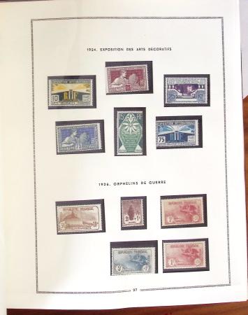 1849- 1960, Collection de France dans un classeur