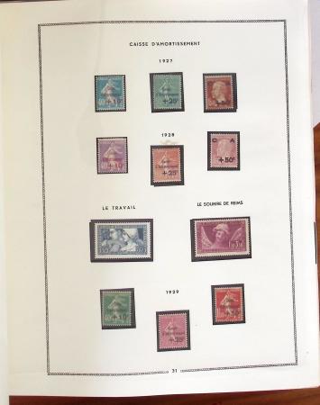 1849- 1960, Collection de France dans un classeur