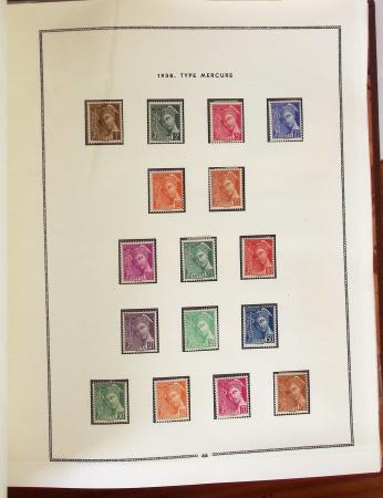 1849- 1960, Collection de France dans un classeur