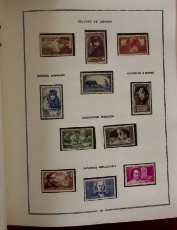 1849- 1960, Collection de France dans un classeur