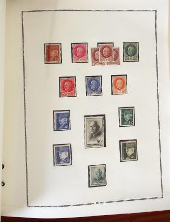 1849- 1960, Collection de France dans un classeur