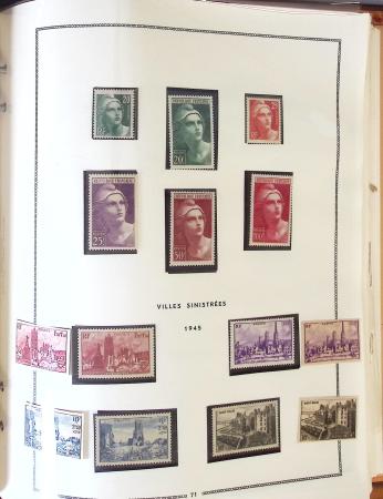 1849- 1960, Collection de France dans un classeur