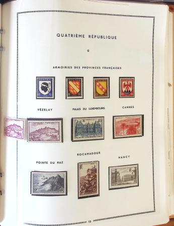 1849- 1960, Collection de France dans un classeur