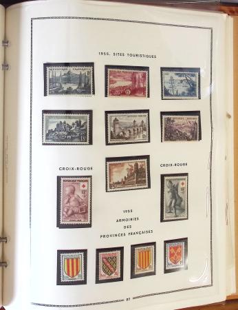 1849- 1960, Collection de France dans un classeur