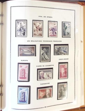 1849- 1960, Collection de France dans un classeur